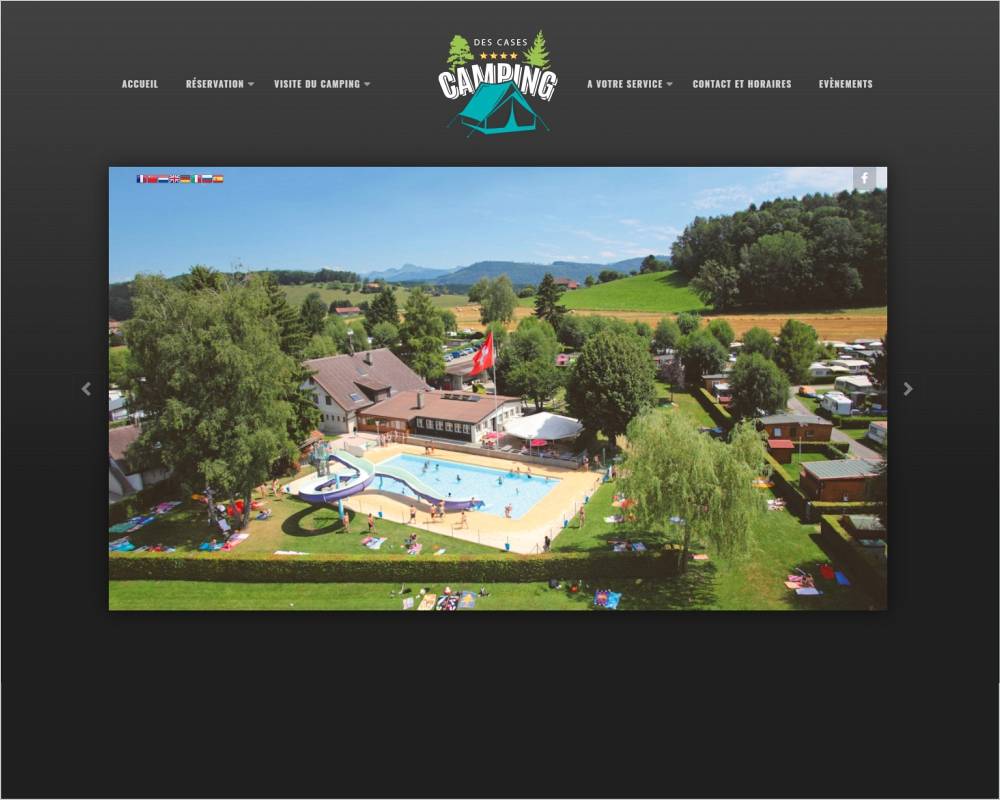 Camping Forel ♦ Camping des Cases