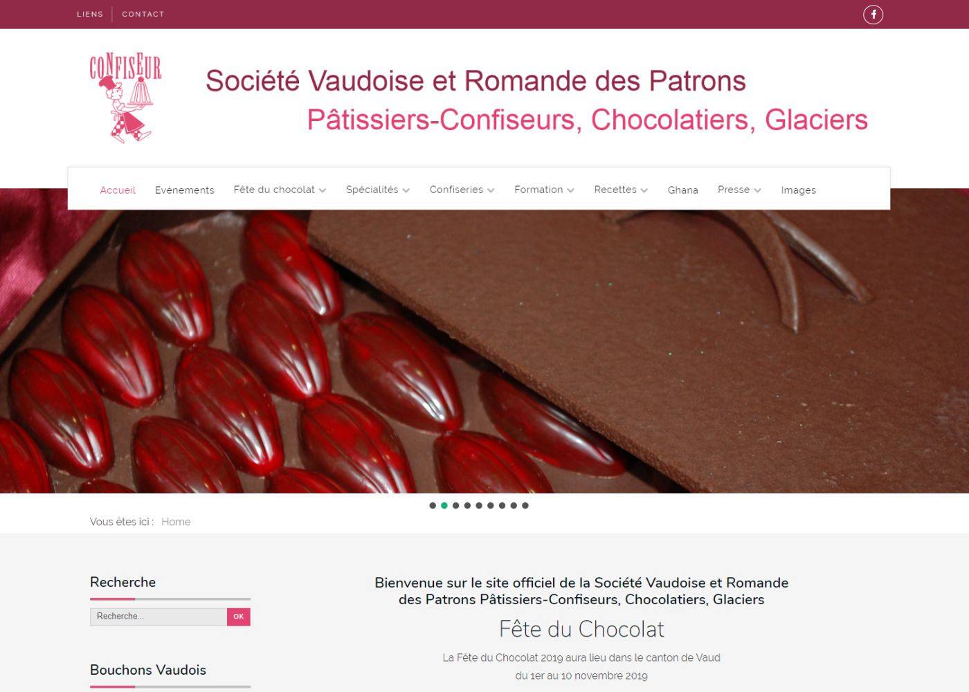 SVRPPC ♦ Société Vaudoise des Patrons Pâtissiers-Confiseurs, Chocolatiers, Glaciers